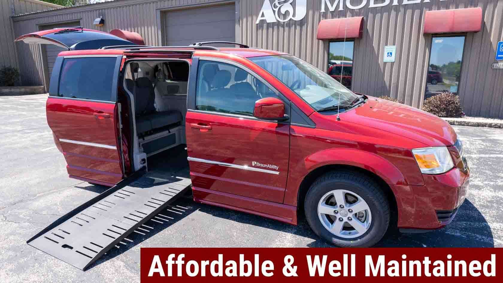 2010 Dodge Grand Caravan | BraunAbility Dodge Entervan II | A&J Mobility