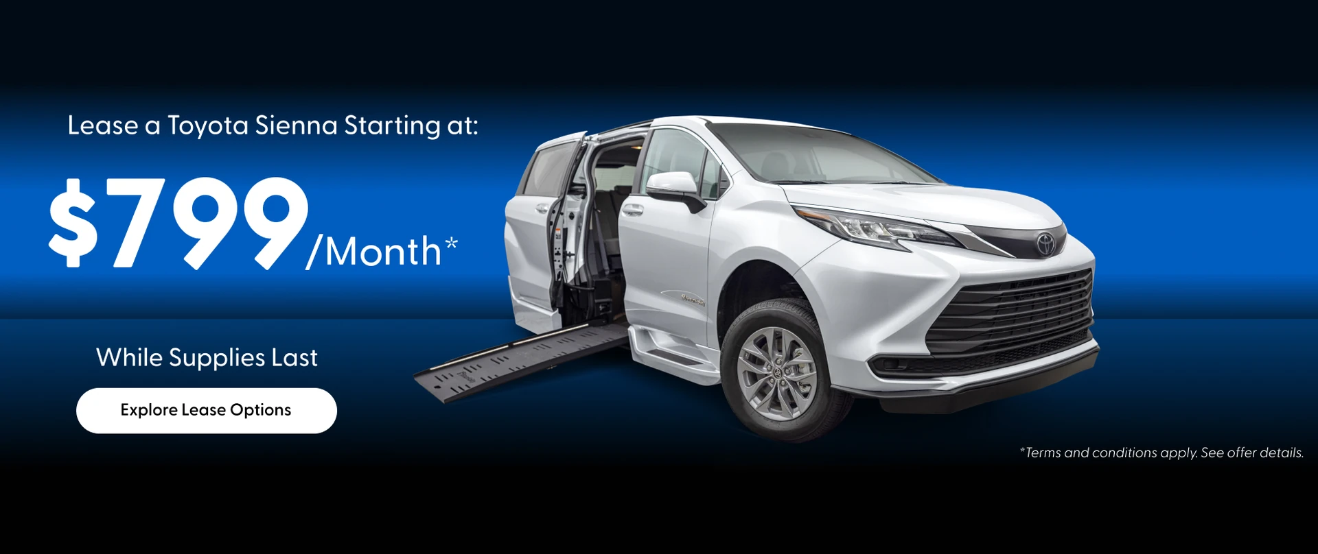 Lease a New 2026 Toyota Sienna from $799/Month (1 of 1)