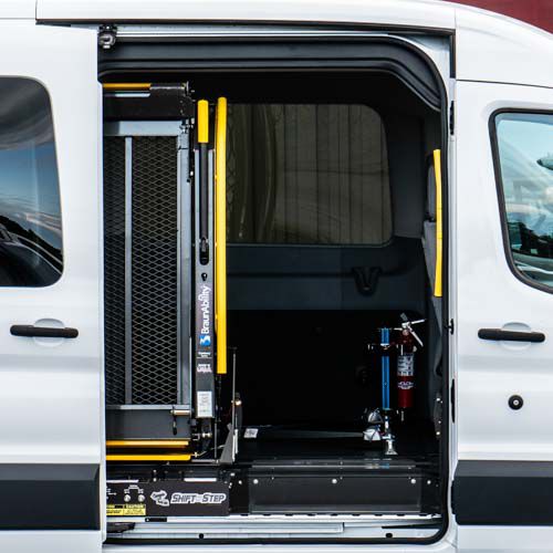 Shift-N-Step Dual Access Lift 