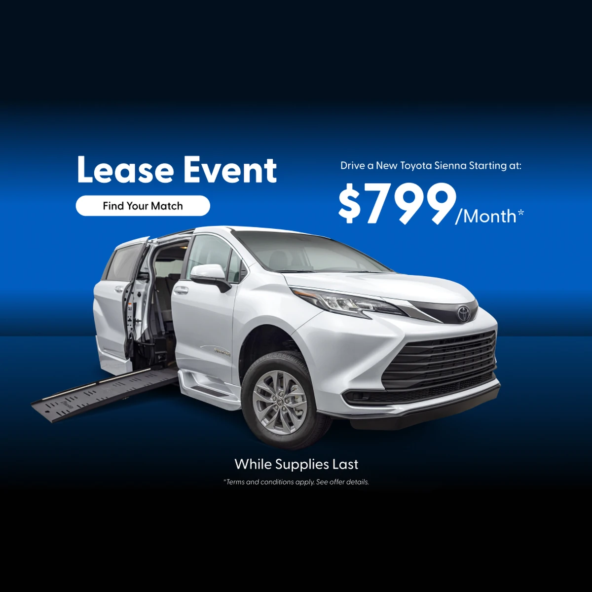 Lease a New 2026 Toyota Sienna